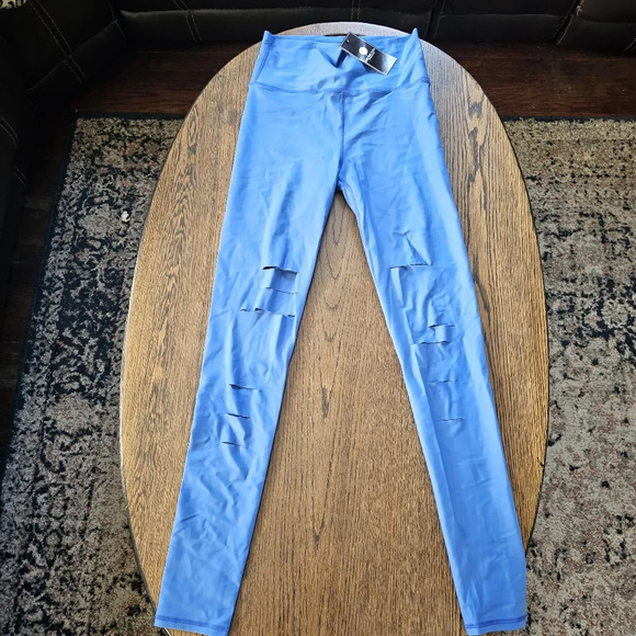 Electric Yoga Blue Slash Legging Size Women's Medium NEW with Tag - Picture 2 of 15